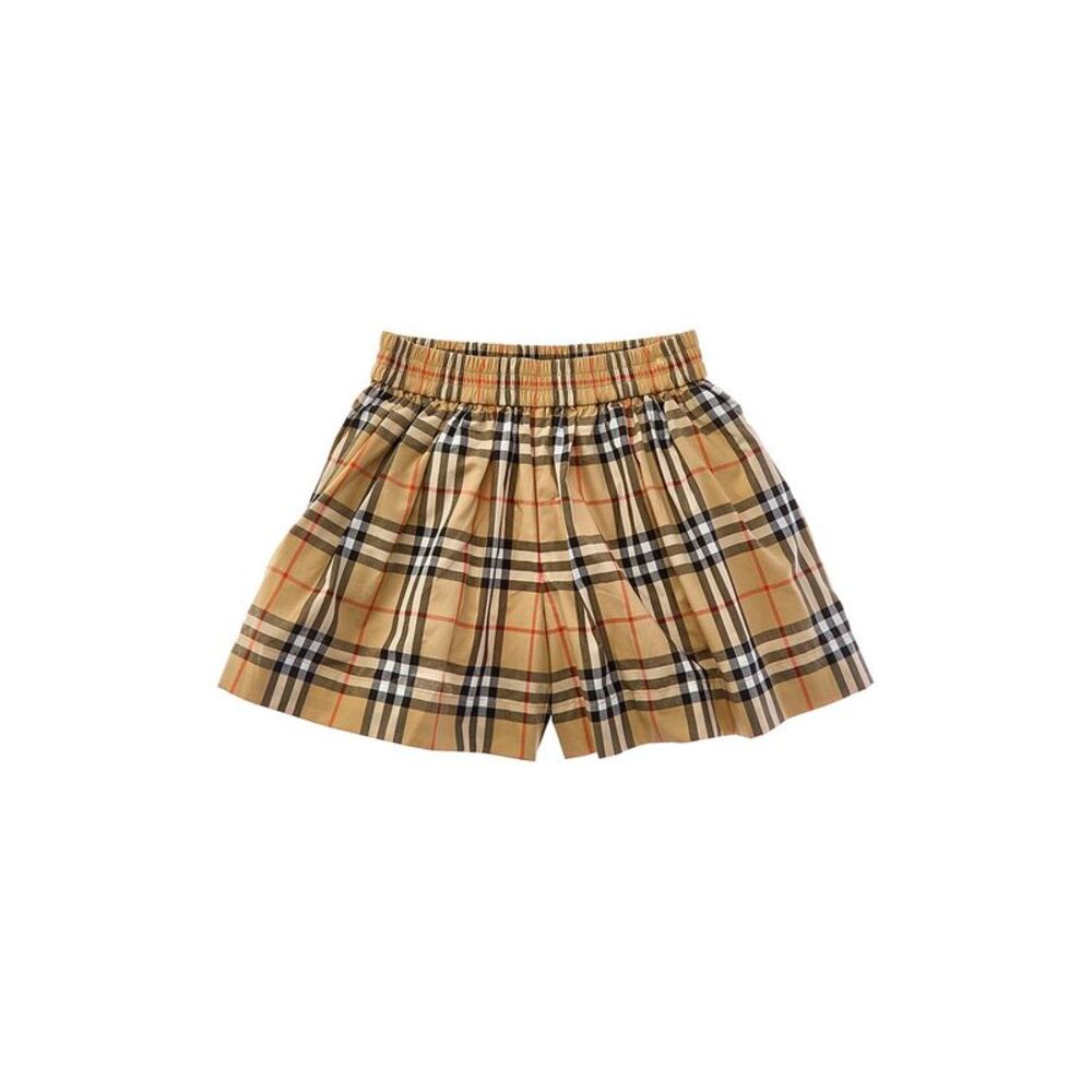 Burberry Girls Check Short, Brown